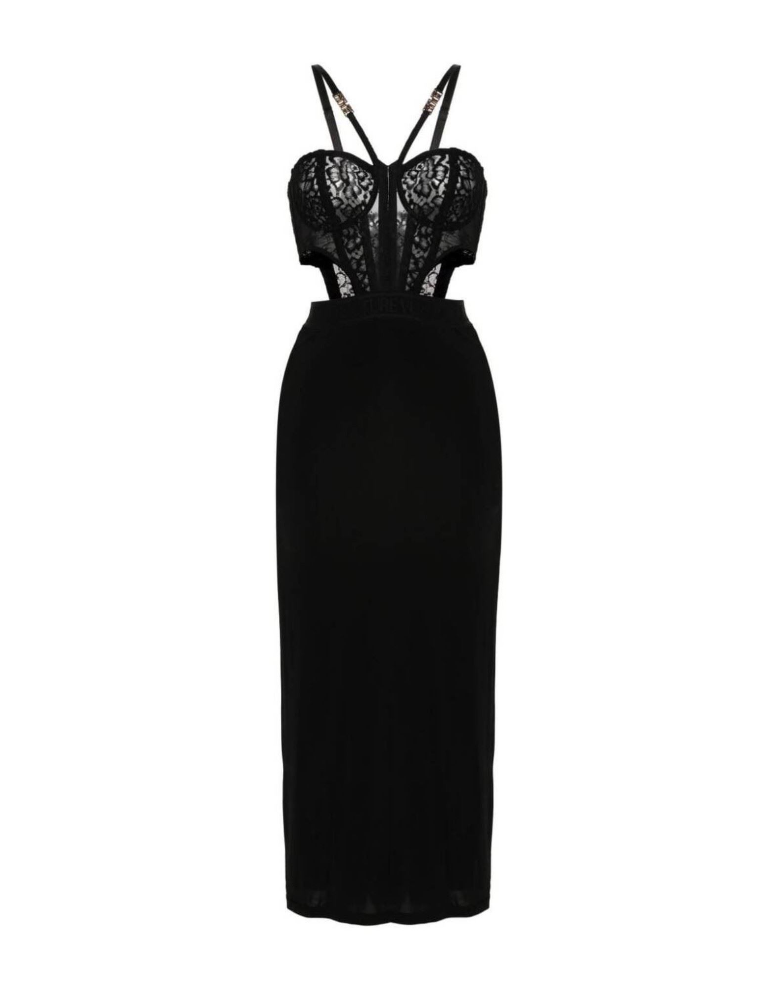 VERSACE JEANS COUTURE Maxi-kleid Damen Schwarz von VERSACE JEANS COUTURE