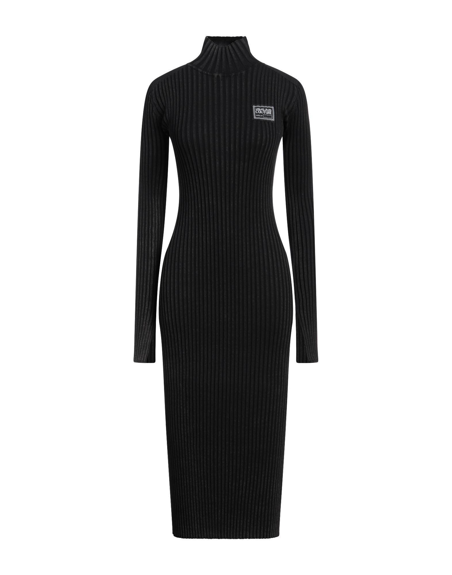 VERSACE JEANS COUTURE Midi-kleid Damen Braungrau von VERSACE JEANS COUTURE