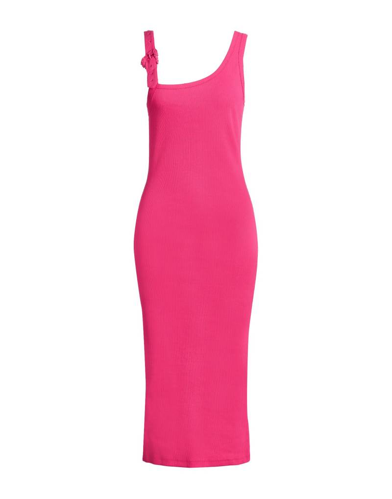 VERSACE JEANS COUTURE Midi-kleid Damen Fuchsia von VERSACE JEANS COUTURE