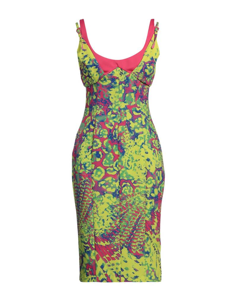 VERSACE JEANS COUTURE Midi-kleid Damen Limettengrün von VERSACE JEANS COUTURE