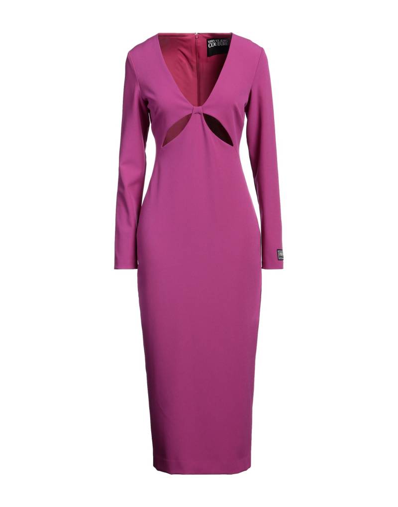 VERSACE JEANS COUTURE Midi-kleid Damen Magenta von VERSACE JEANS COUTURE