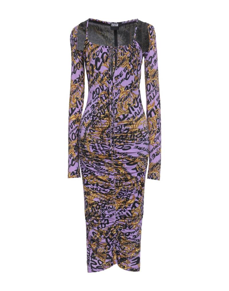 VERSACE JEANS COUTURE Midi-kleid Damen Malve von VERSACE JEANS COUTURE