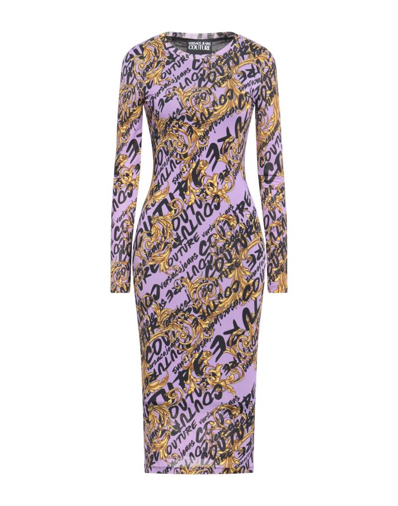 VERSACE JEANS COUTURE Midi-kleid Damen Malve von VERSACE JEANS COUTURE