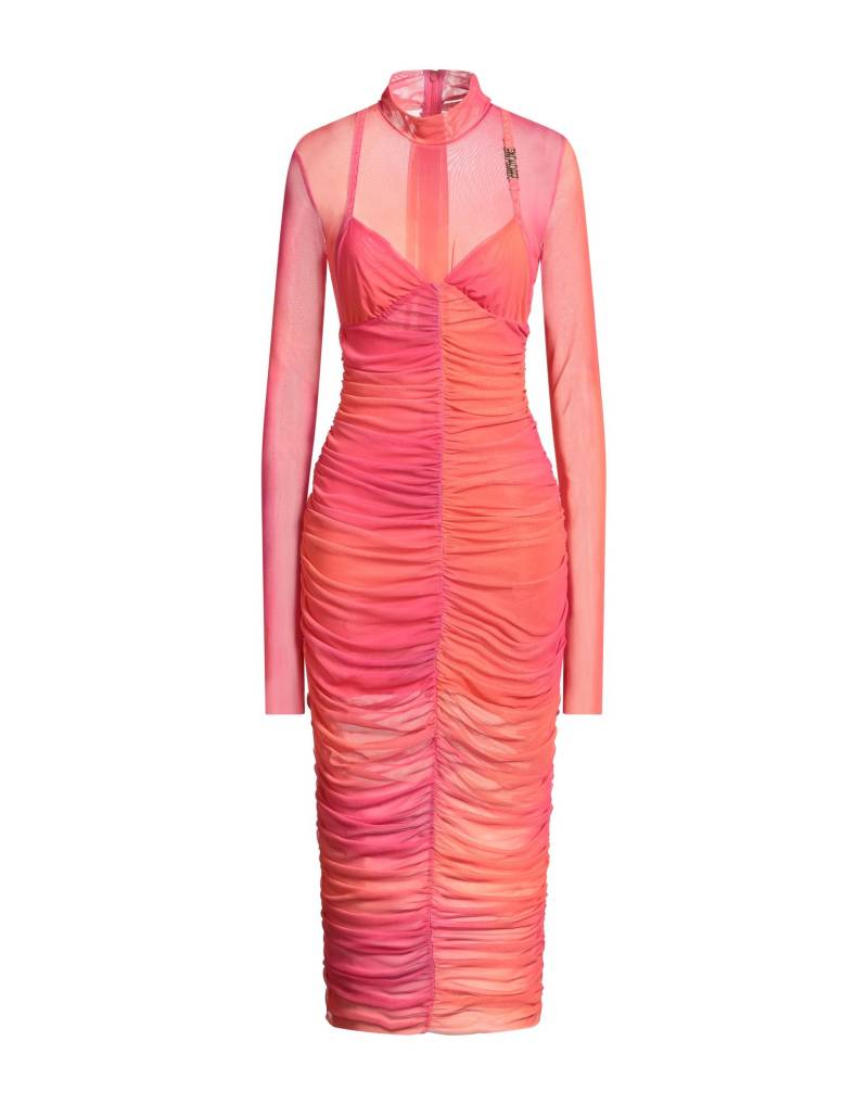VERSACE JEANS COUTURE Midi-kleid Damen Orange von VERSACE JEANS COUTURE