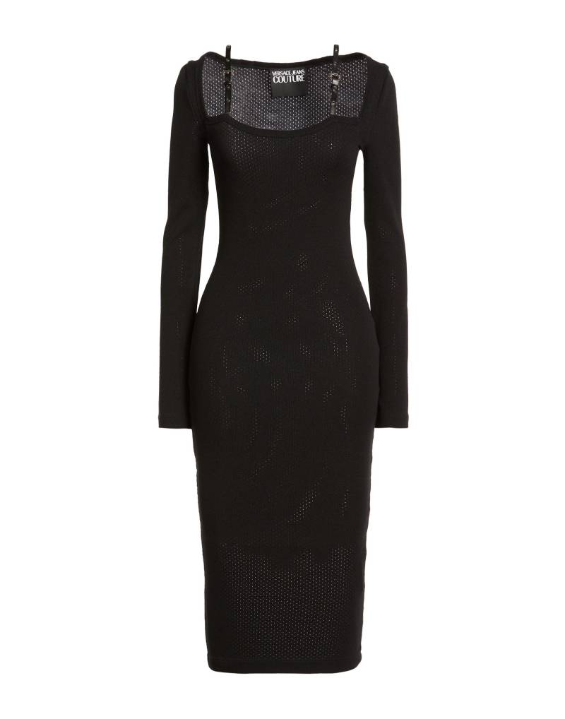 VERSACE JEANS COUTURE Midi-kleid Damen Schwarz von VERSACE JEANS COUTURE