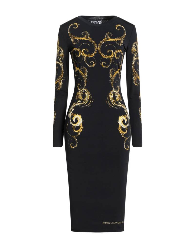 VERSACE JEANS COUTURE Midi-kleid Damen Schwarz von VERSACE JEANS COUTURE