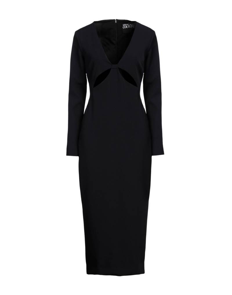VERSACE JEANS COUTURE Midi-kleid Damen Schwarz von VERSACE JEANS COUTURE