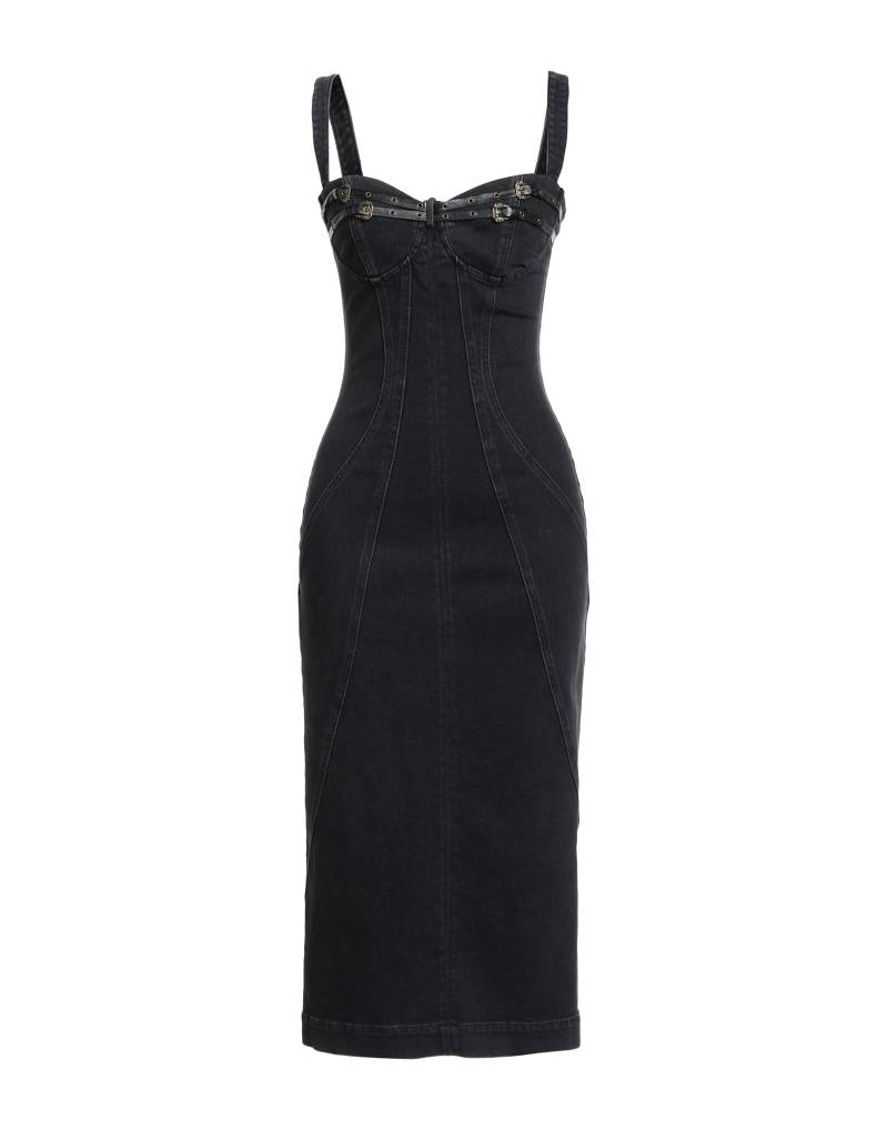 VERSACE JEANS COUTURE Midi-kleid Damen Schwarz von VERSACE JEANS COUTURE