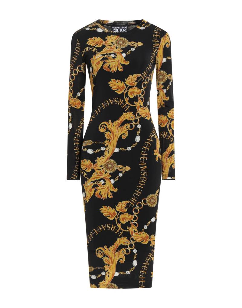 VERSACE JEANS COUTURE Midi-kleid Damen Schwarz von VERSACE JEANS COUTURE