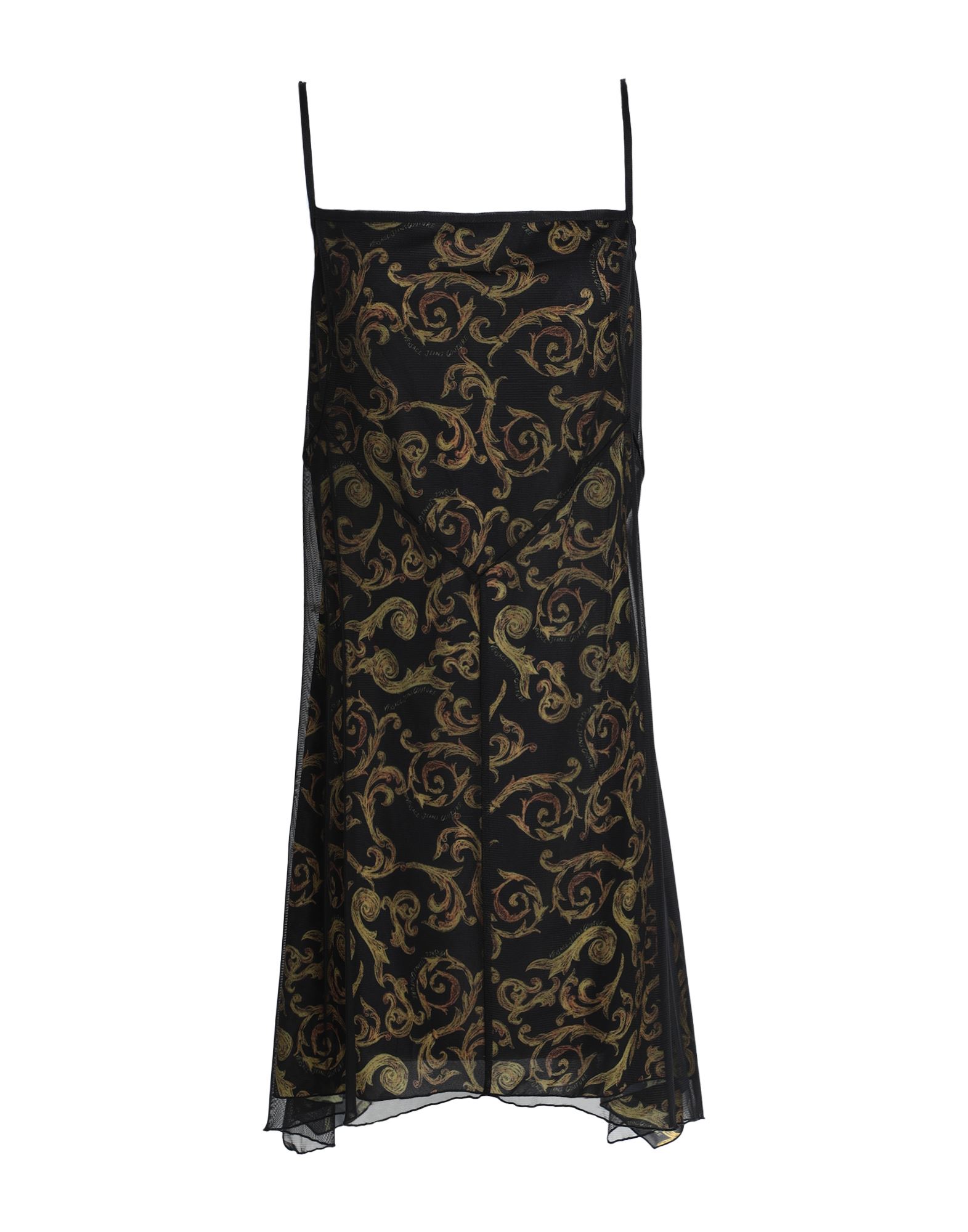 VERSACE JEANS COUTURE Midi-kleid Damen Schwarz von VERSACE JEANS COUTURE