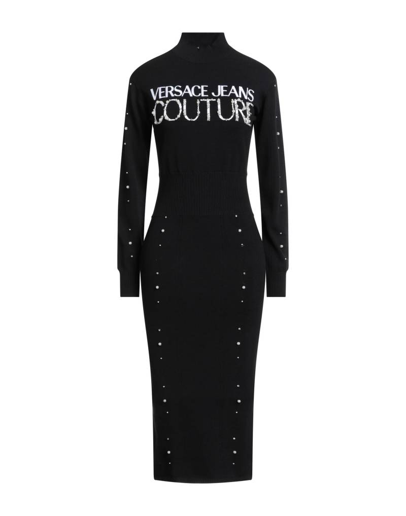 VERSACE JEANS COUTURE Midi-kleid Damen Schwarz von VERSACE JEANS COUTURE