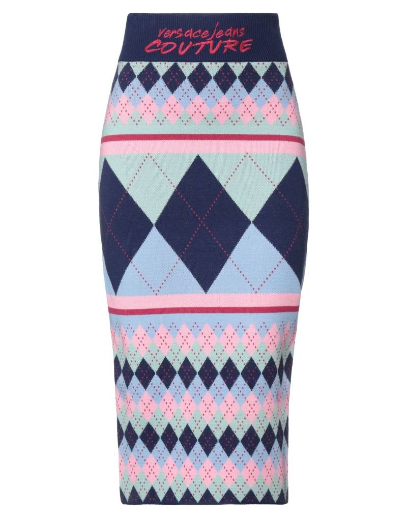 VERSACE JEANS COUTURE Midi-rock Damen Himmelblau von VERSACE JEANS COUTURE
