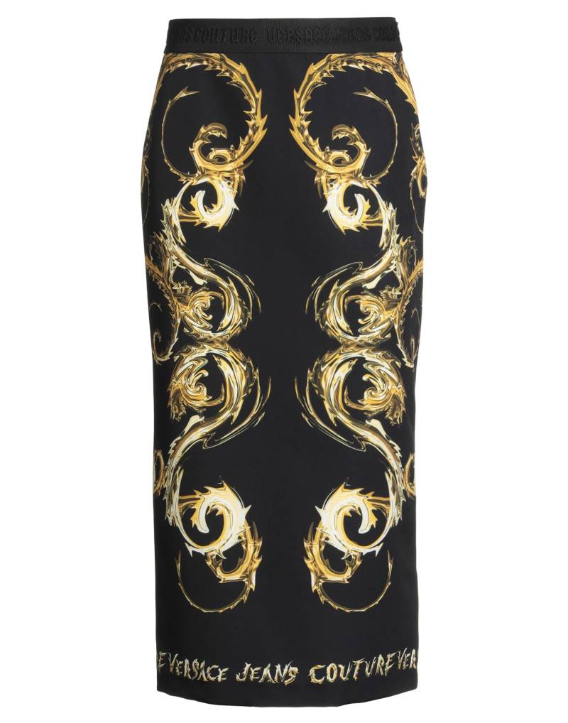VERSACE JEANS COUTURE Midi-rock Damen Schwarz von VERSACE JEANS COUTURE