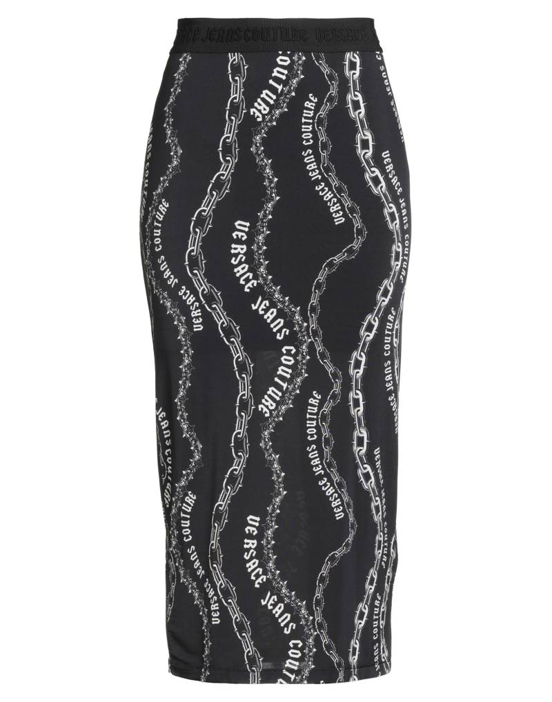 VERSACE JEANS COUTURE Midi-rock Damen Schwarz von VERSACE JEANS COUTURE