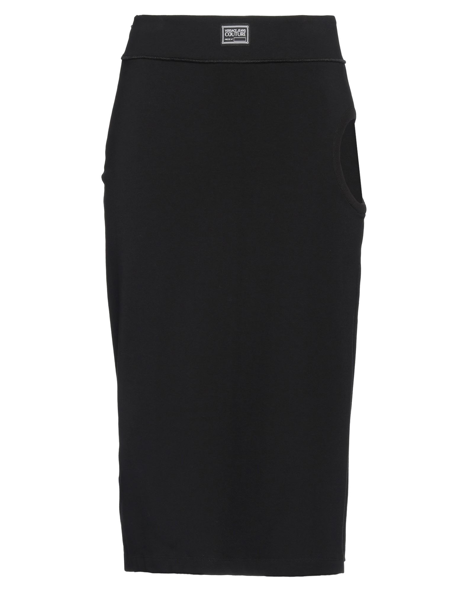 VERSACE JEANS COUTURE Midi-rock Damen Schwarz VERSACE JEANS COUTURE Midi-rock Damen Schwarz von VERSACE JEANS COUTURE