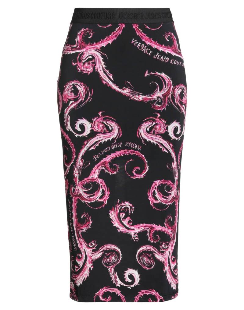 VERSACE JEANS COUTURE Midi-rock Damen Schwarz VERSACE JEANS COUTURE Midi-rock Damen Schwarz von VERSACE JEANS COUTURE