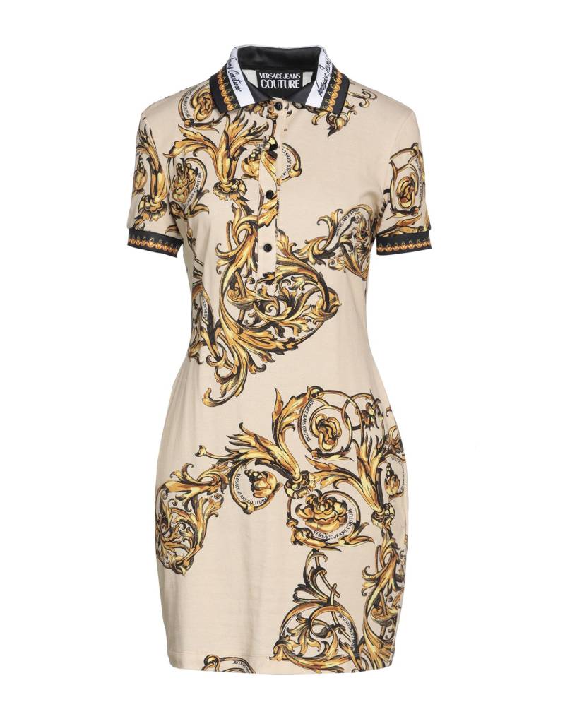 VERSACE JEANS COUTURE Mini-kleid Damen Beige von VERSACE JEANS COUTURE