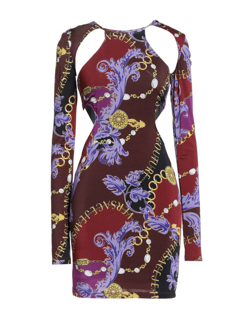 VERSACE JEANS COUTURE Mini-kleid Damen Bordeaux von VERSACE JEANS COUTURE