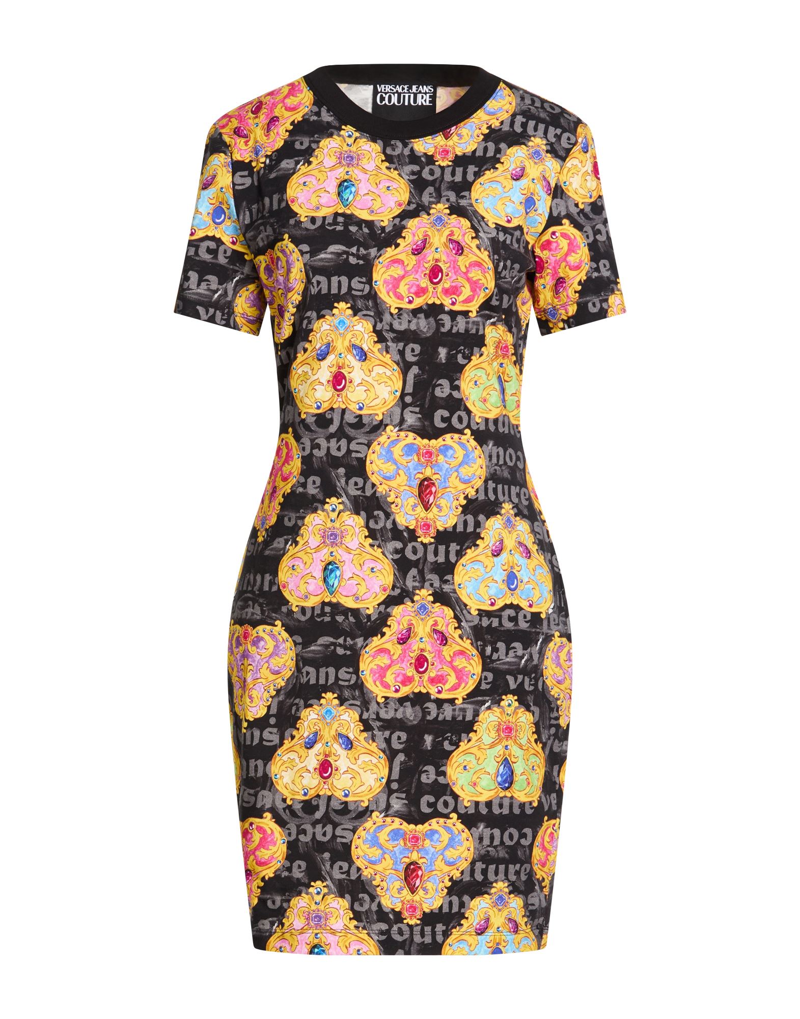 VERSACE JEANS COUTURE Mini-kleid Damen Braungrau von VERSACE JEANS COUTURE