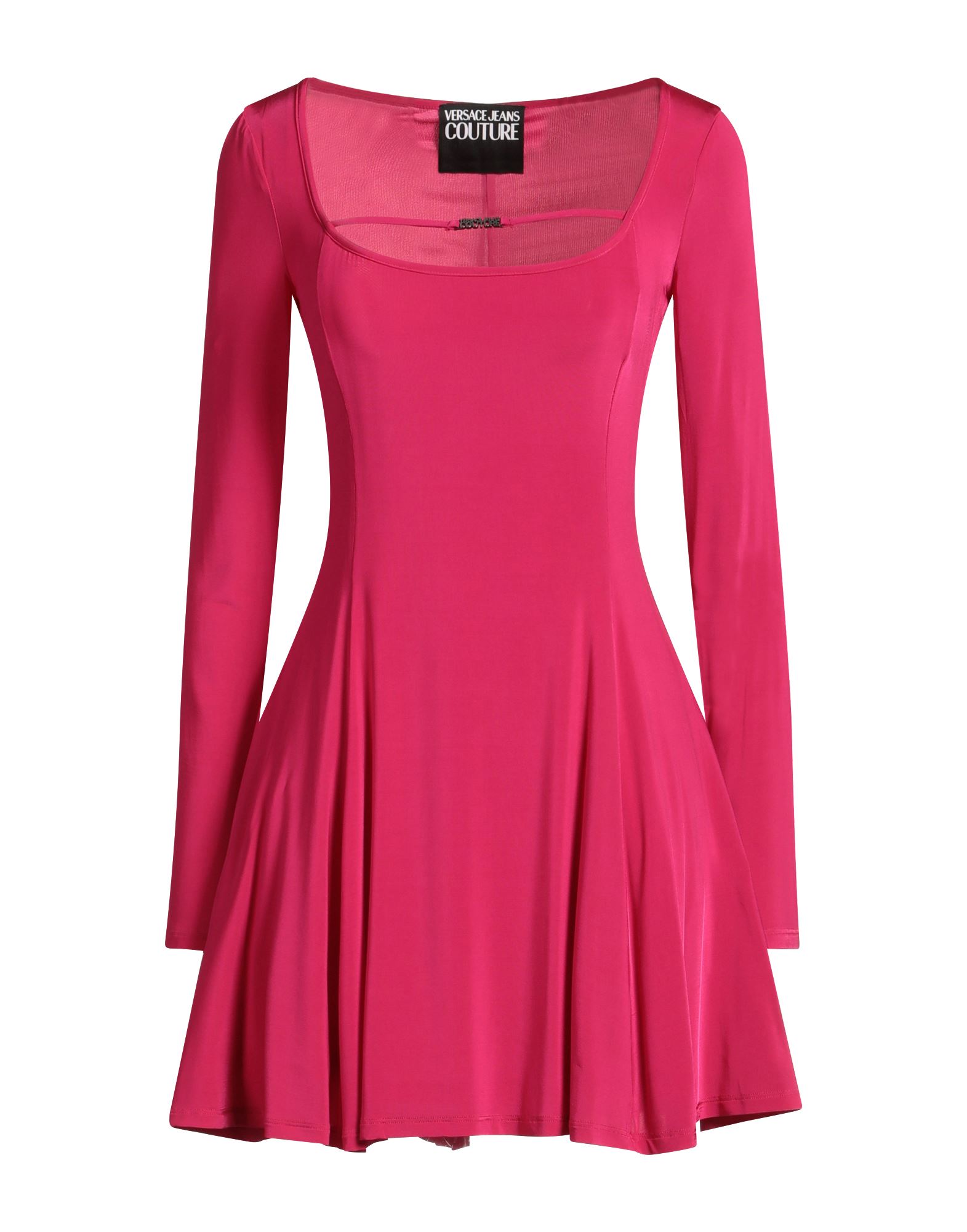 VERSACE JEANS COUTURE Mini-kleid Damen Fuchsia VERSACE JEANS COUTURE Mini-kleid Damen Fuchsia von VERSACE JEANS COUTURE