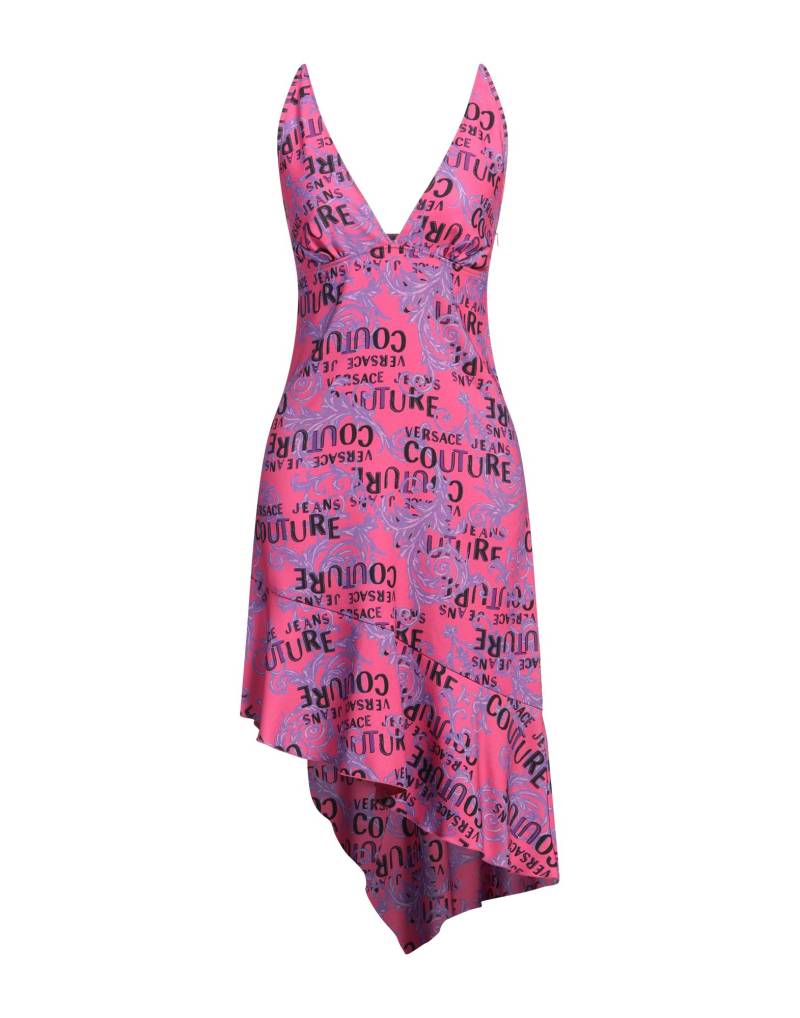 VERSACE JEANS COUTURE Midi-kleid Damen Fuchsia von VERSACE JEANS COUTURE