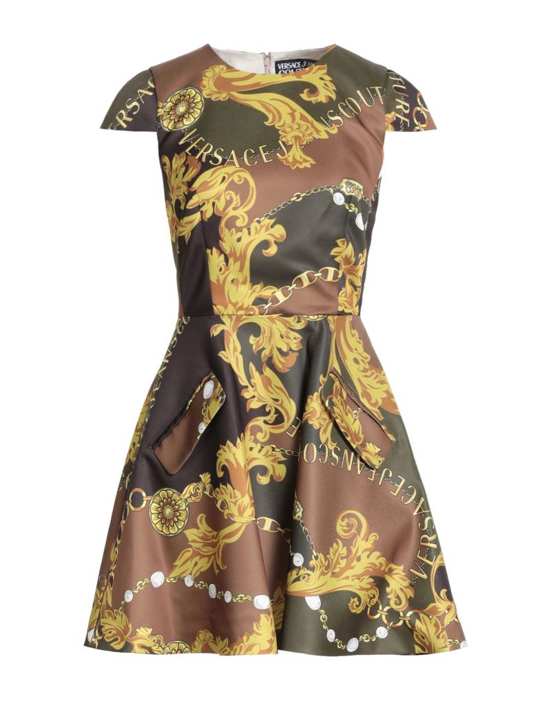 VERSACE JEANS COUTURE Mini-kleid Damen Militärgrün von VERSACE JEANS COUTURE