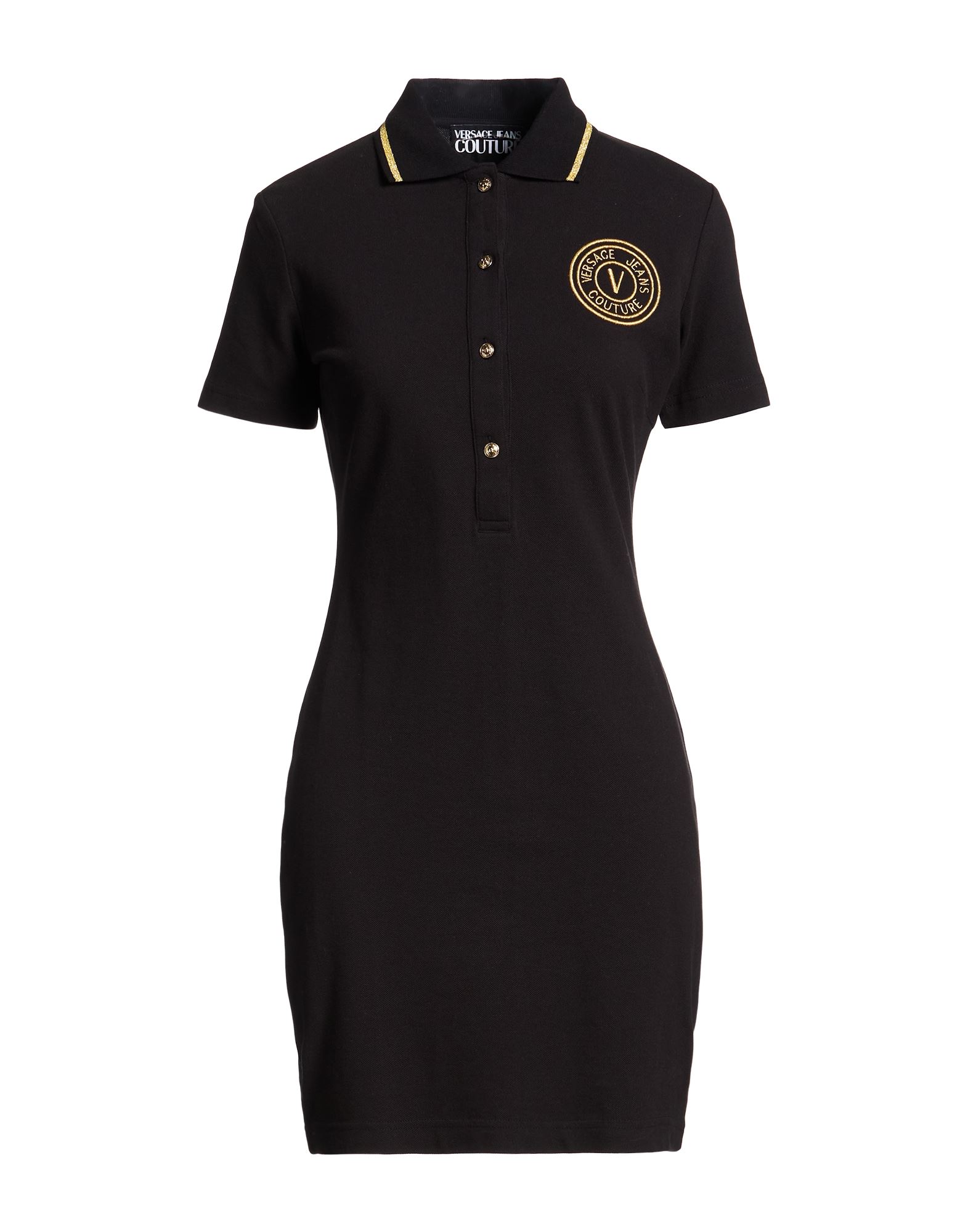 VERSACE JEANS COUTURE Mini-kleid Damen Schwarz VERSACE JEANS COUTURE Mini-kleid Damen Schwarz von VERSACE JEANS COUTURE