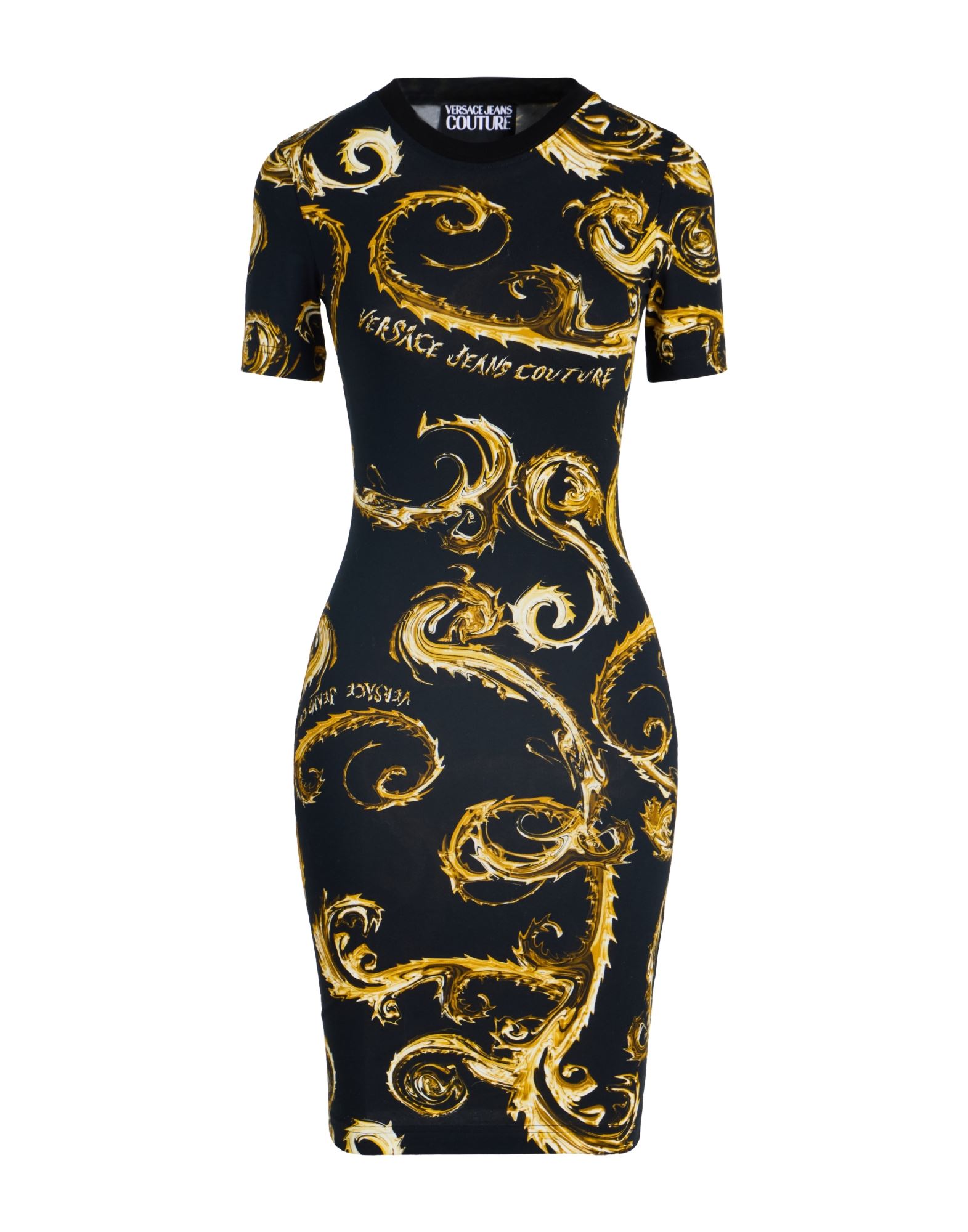 VERSACE JEANS COUTURE Mini-kleid Damen Schwarz von VERSACE JEANS COUTURE