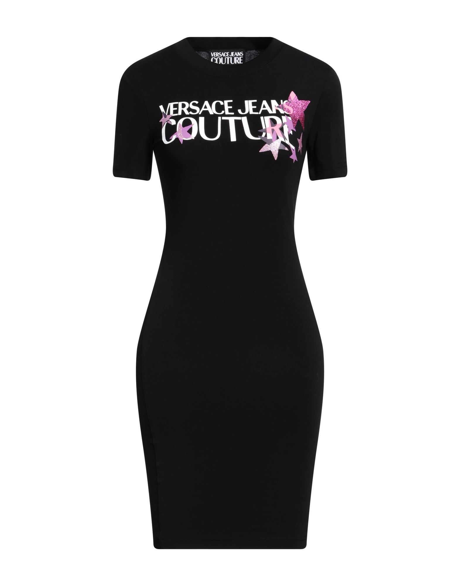 VERSACE JEANS COUTURE Mini-kleid Damen Schwarz VERSACE JEANS COUTURE Mini-kleid Damen Schwarz von VERSACE JEANS COUTURE