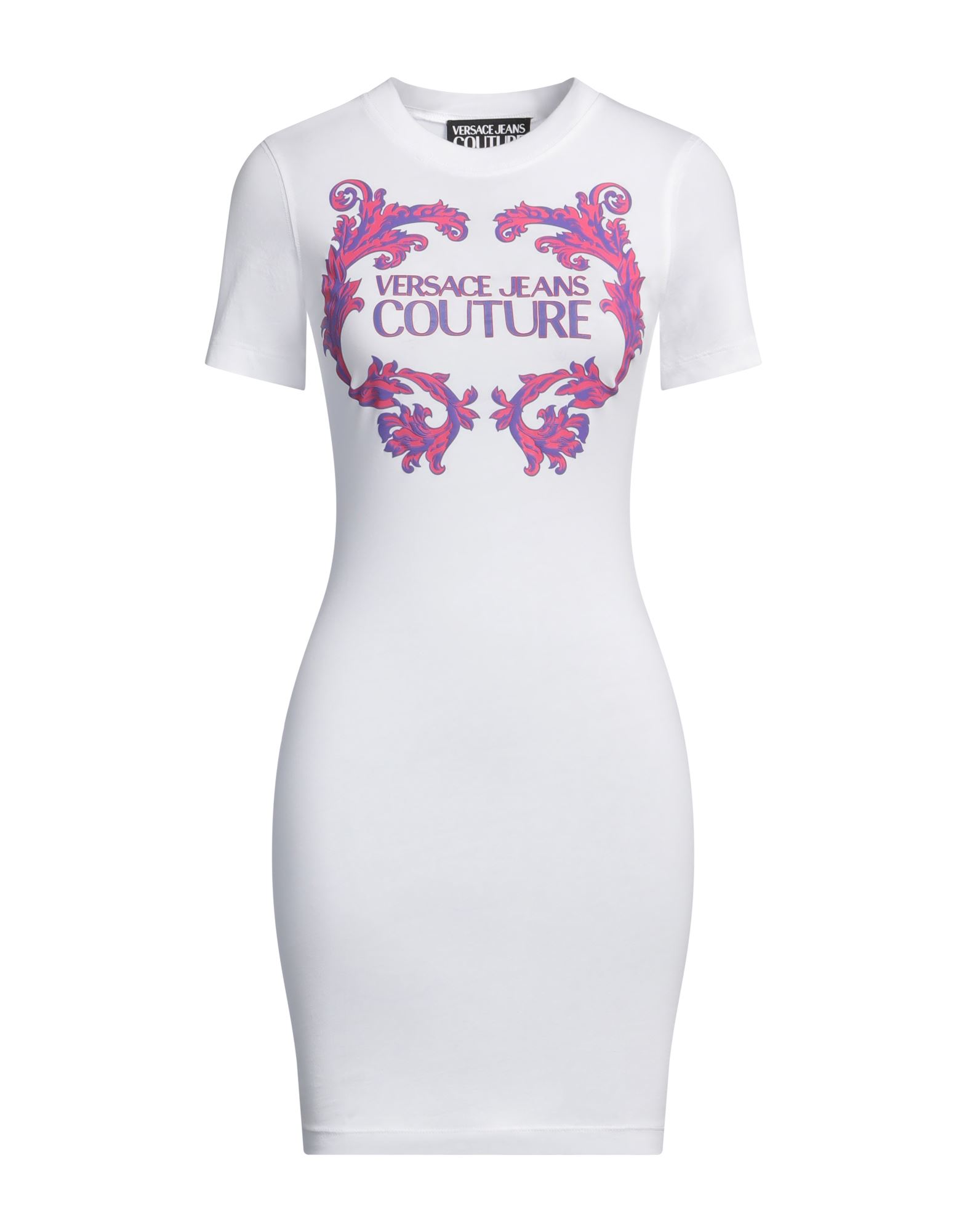 VERSACE JEANS COUTURE Mini-kleid Damen Weiß von VERSACE JEANS COUTURE