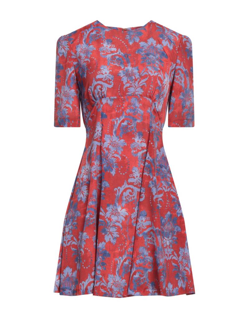 VERSACE JEANS COUTURE Mini-kleid Damen Ziegelrot von VERSACE JEANS COUTURE