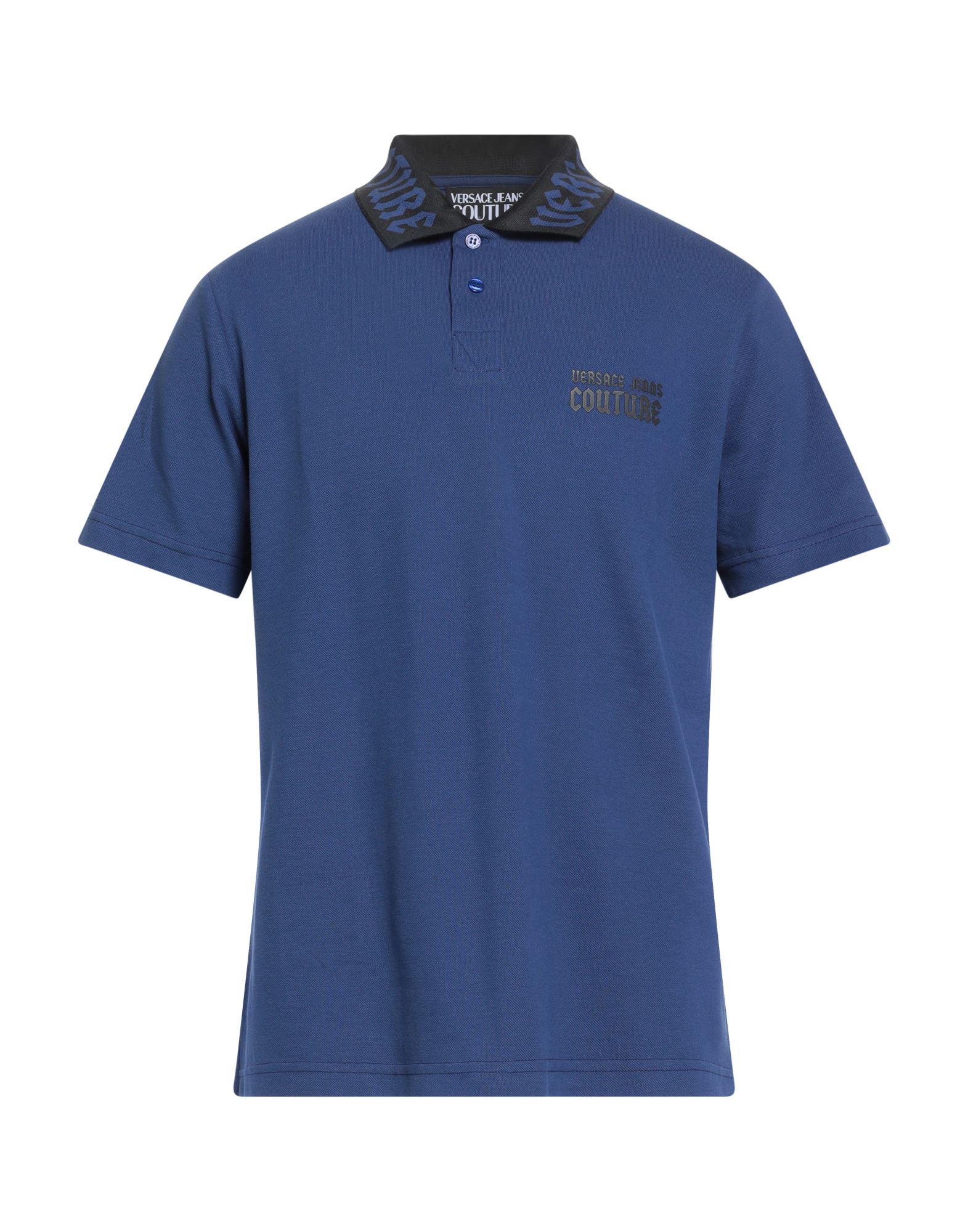 VERSACE JEANS COUTURE Poloshirt Herren Blau VERSACE JEANS COUTURE Poloshirt Herren Blau von VERSACE JEANS COUTURE