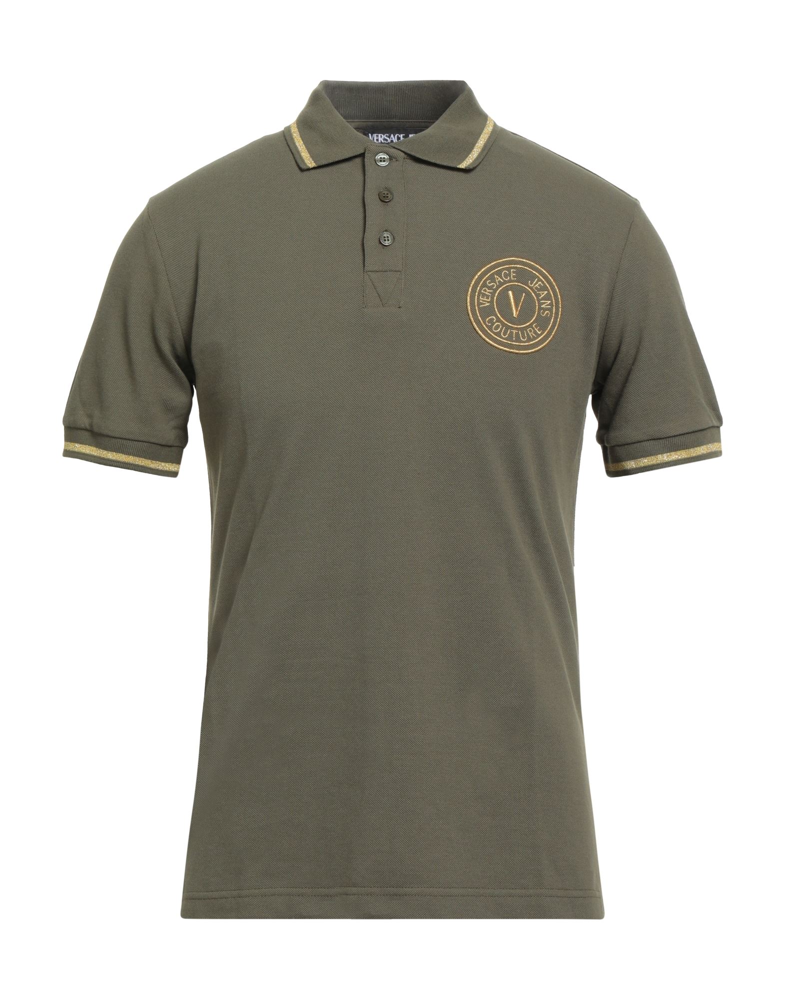 VERSACE JEANS COUTURE Poloshirt Herren Militärgrün VERSACE JEANS COUTURE Poloshirt Herren Militärgrün von VERSACE JEANS COUTURE