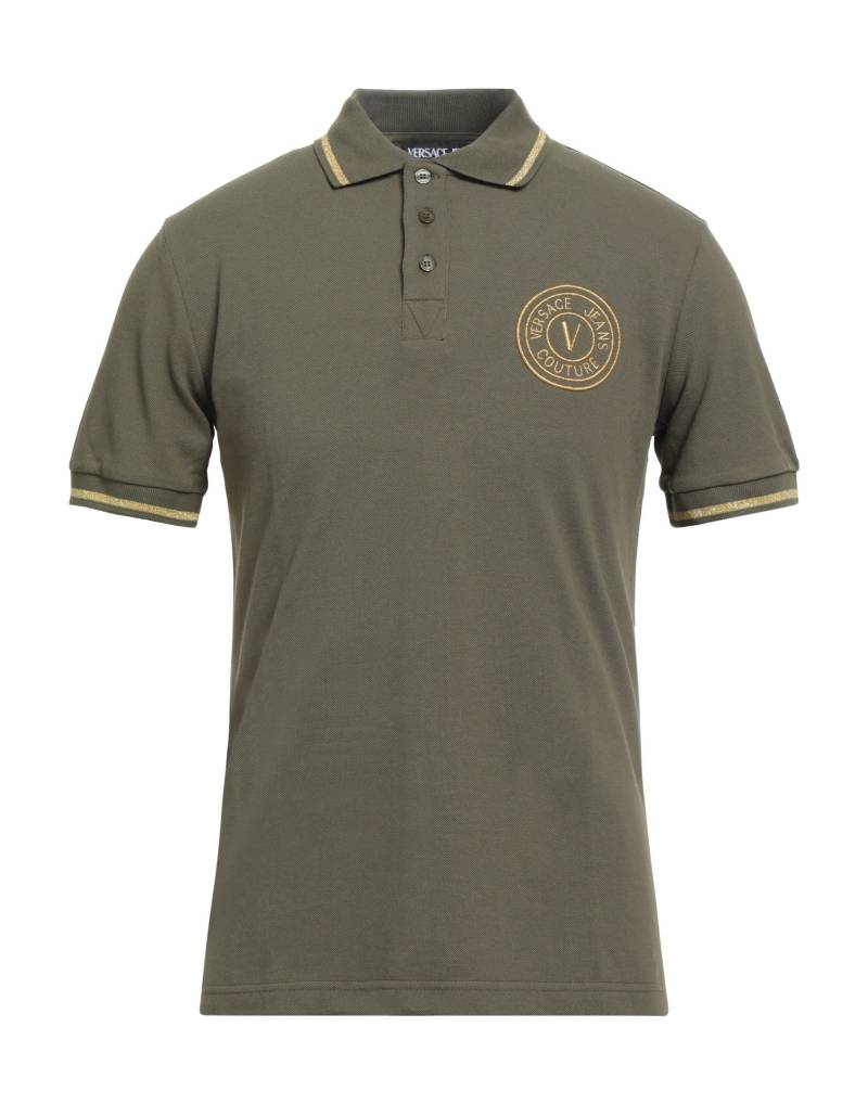VERSACE JEANS COUTURE Poloshirt Herren Militärgrün VERSACE JEANS COUTURE Poloshirt Herren Militärgrün von VERSACE JEANS COUTURE