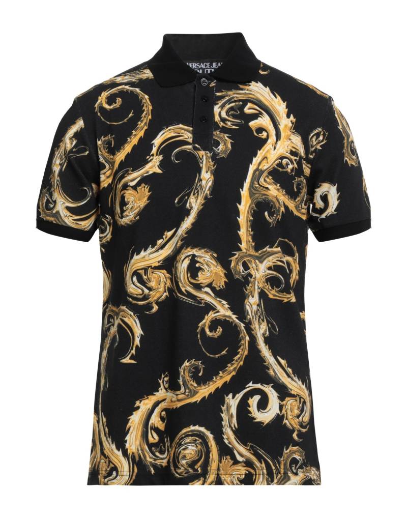 VERSACE JEANS COUTURE Poloshirt Herren Schwarz VERSACE JEANS COUTURE Poloshirt Herren Schwarz von VERSACE JEANS COUTURE