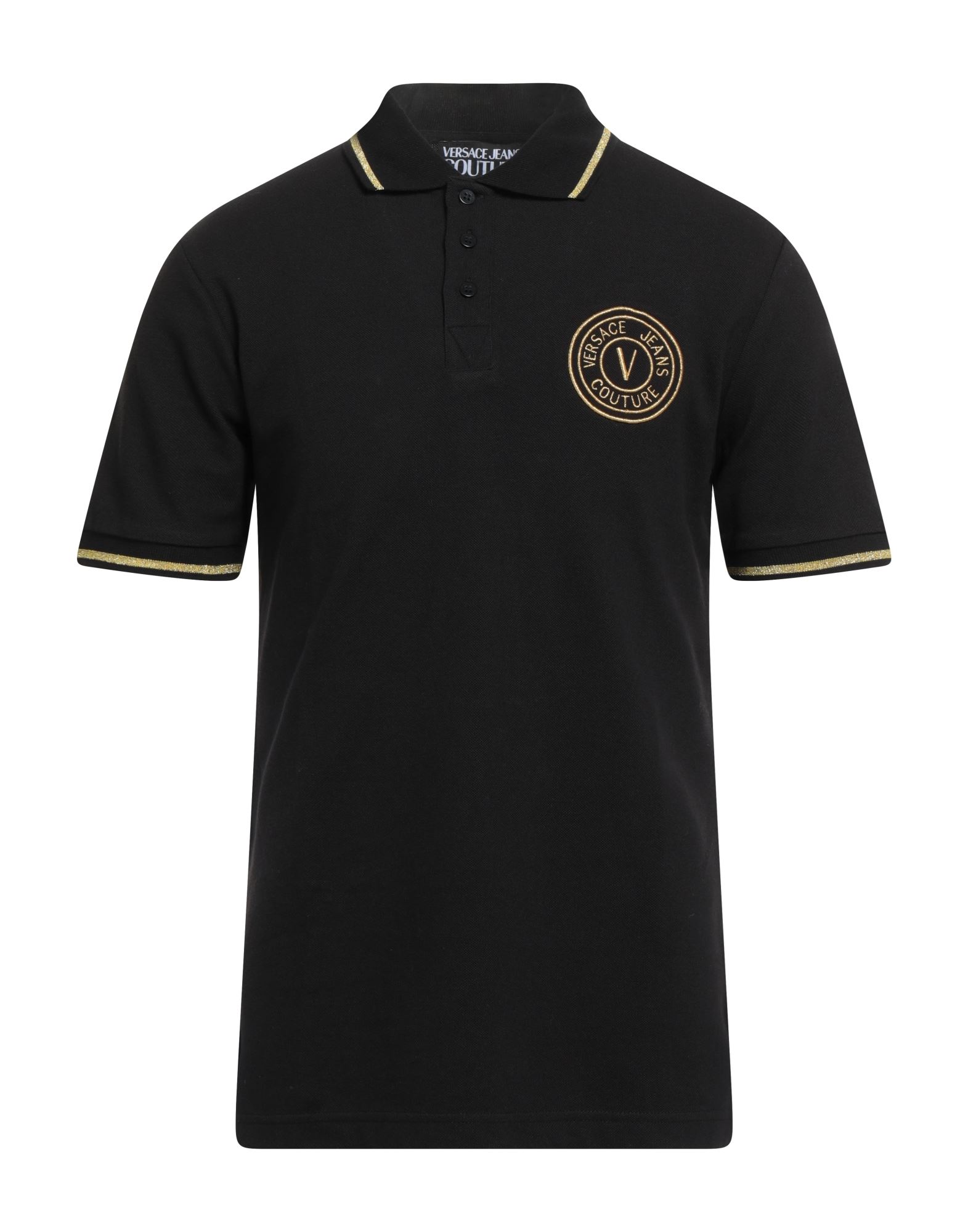 VERSACE JEANS COUTURE Poloshirt Herren Schwarz VERSACE JEANS COUTURE Poloshirt Herren Schwarz von VERSACE JEANS COUTURE