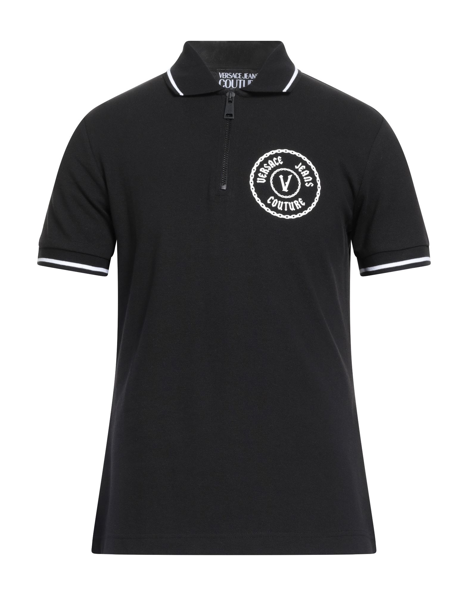 VERSACE JEANS COUTURE Poloshirt Herren Schwarz VERSACE JEANS COUTURE Poloshirt Herren Schwarz von VERSACE JEANS COUTURE