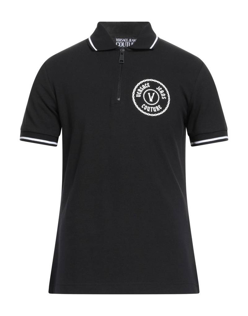 VERSACE JEANS COUTURE Poloshirt Herren Schwarz VERSACE JEANS COUTURE Poloshirt Herren Schwarz von VERSACE JEANS COUTURE