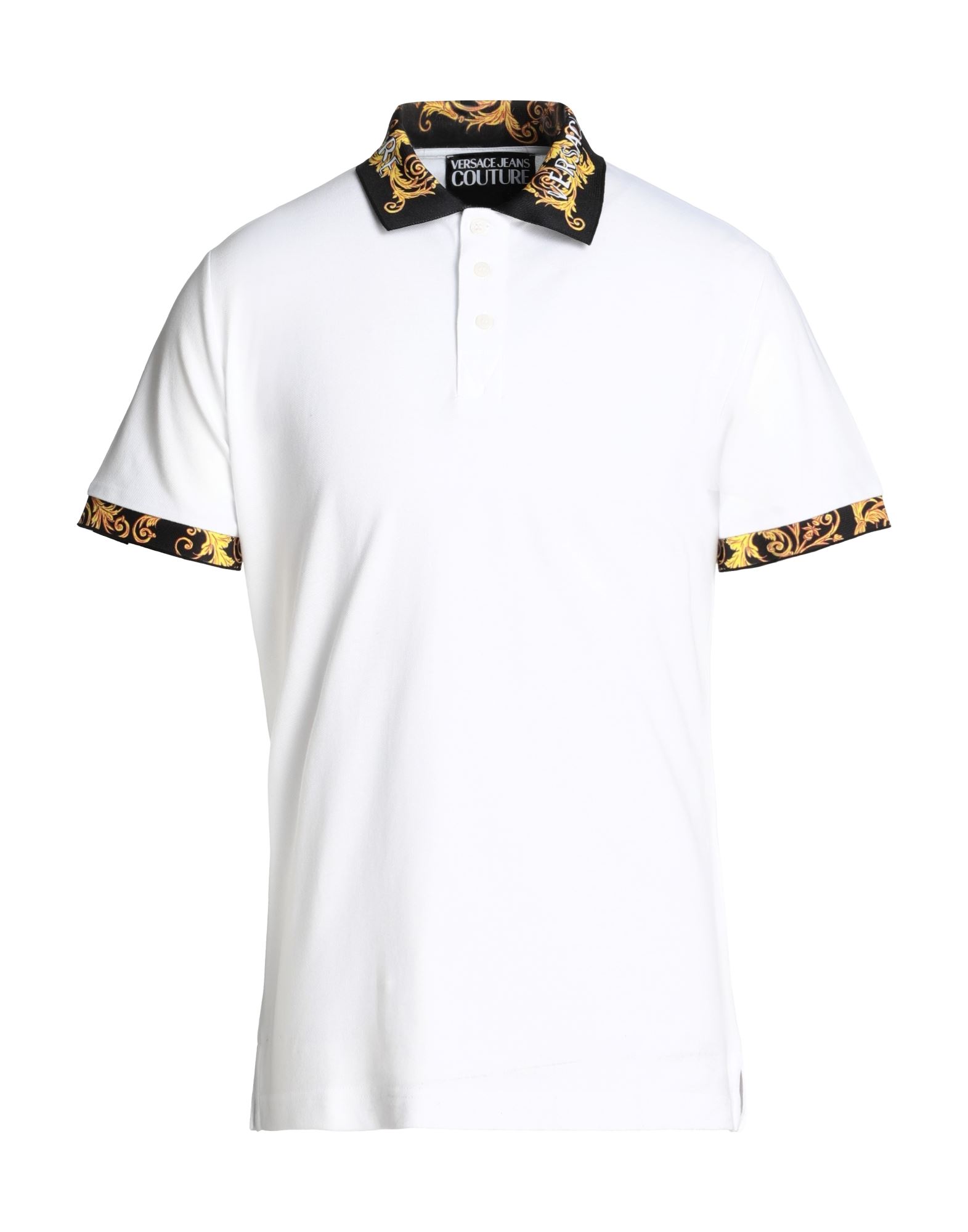 VERSACE JEANS COUTURE Poloshirt Herren Weiß von VERSACE JEANS COUTURE