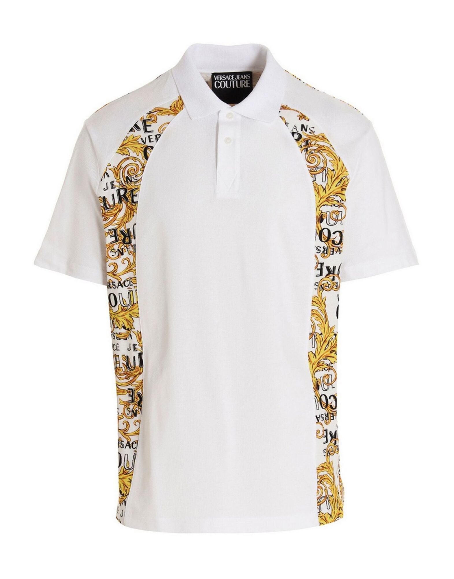 VERSACE JEANS COUTURE Poloshirt Herren Weiß von VERSACE JEANS COUTURE