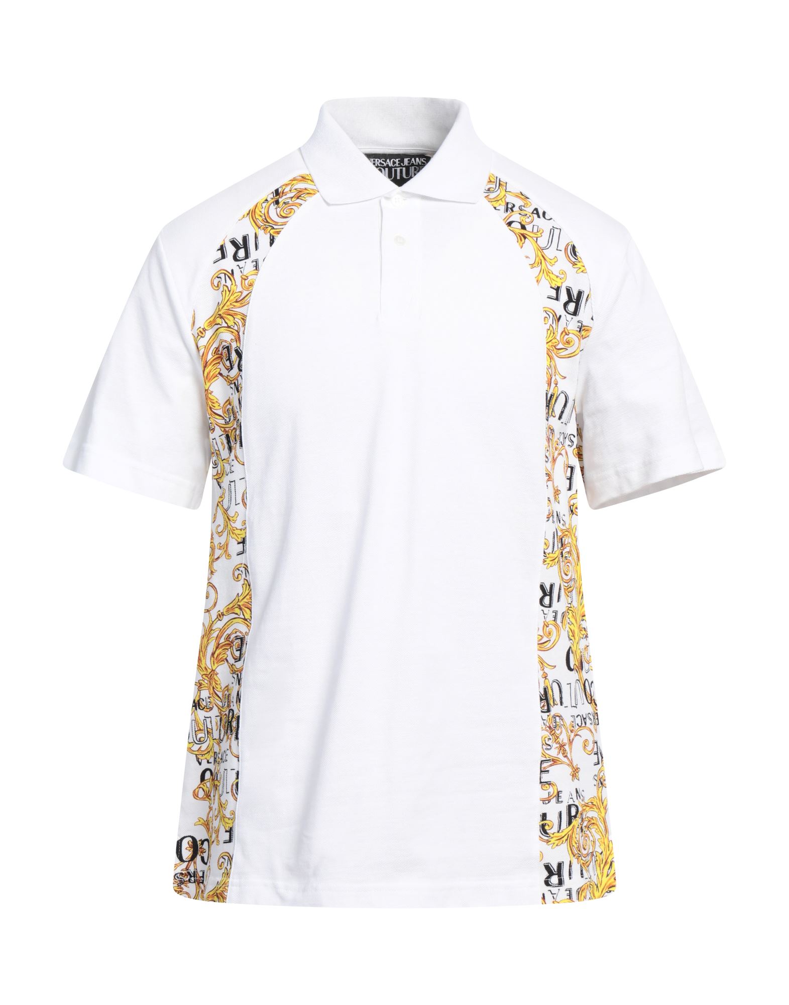 VERSACE JEANS COUTURE Poloshirt Herren Weiß von VERSACE JEANS COUTURE