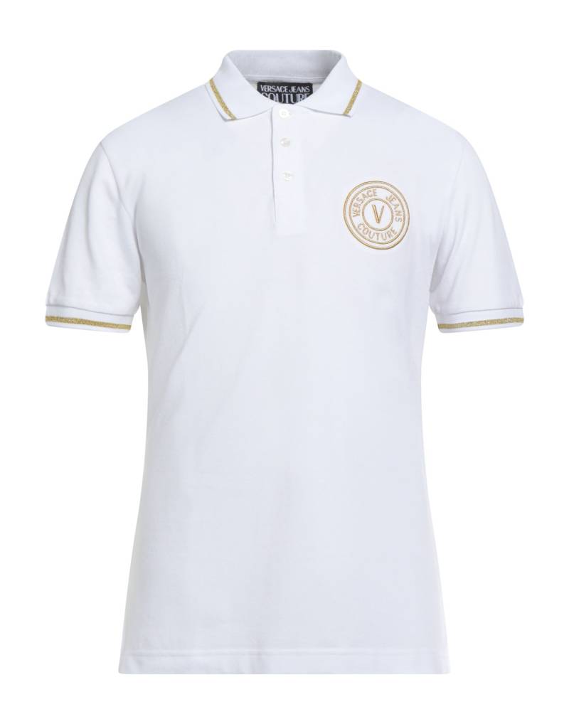 VERSACE JEANS COUTURE Poloshirt Herren Weiß VERSACE JEANS COUTURE Poloshirt Herren Weiß von VERSACE JEANS COUTURE