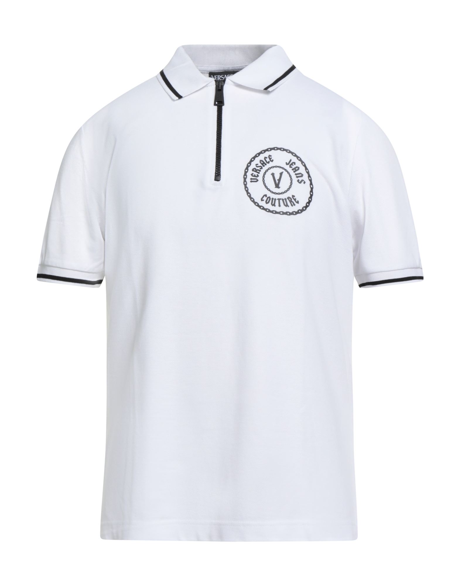 VERSACE JEANS COUTURE Poloshirt Herren Weiß VERSACE JEANS COUTURE Poloshirt Herren Weiß von VERSACE JEANS COUTURE
