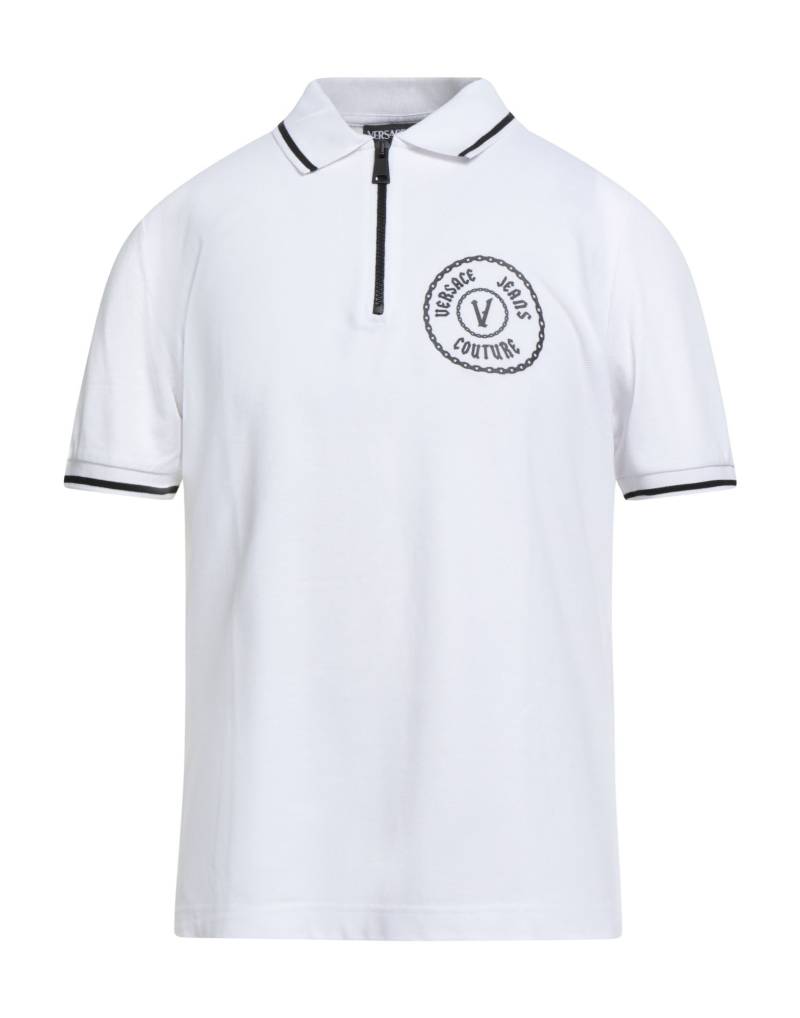 VERSACE JEANS COUTURE Poloshirt Herren Weiß VERSACE JEANS COUTURE Poloshirt Herren Weiß von VERSACE JEANS COUTURE