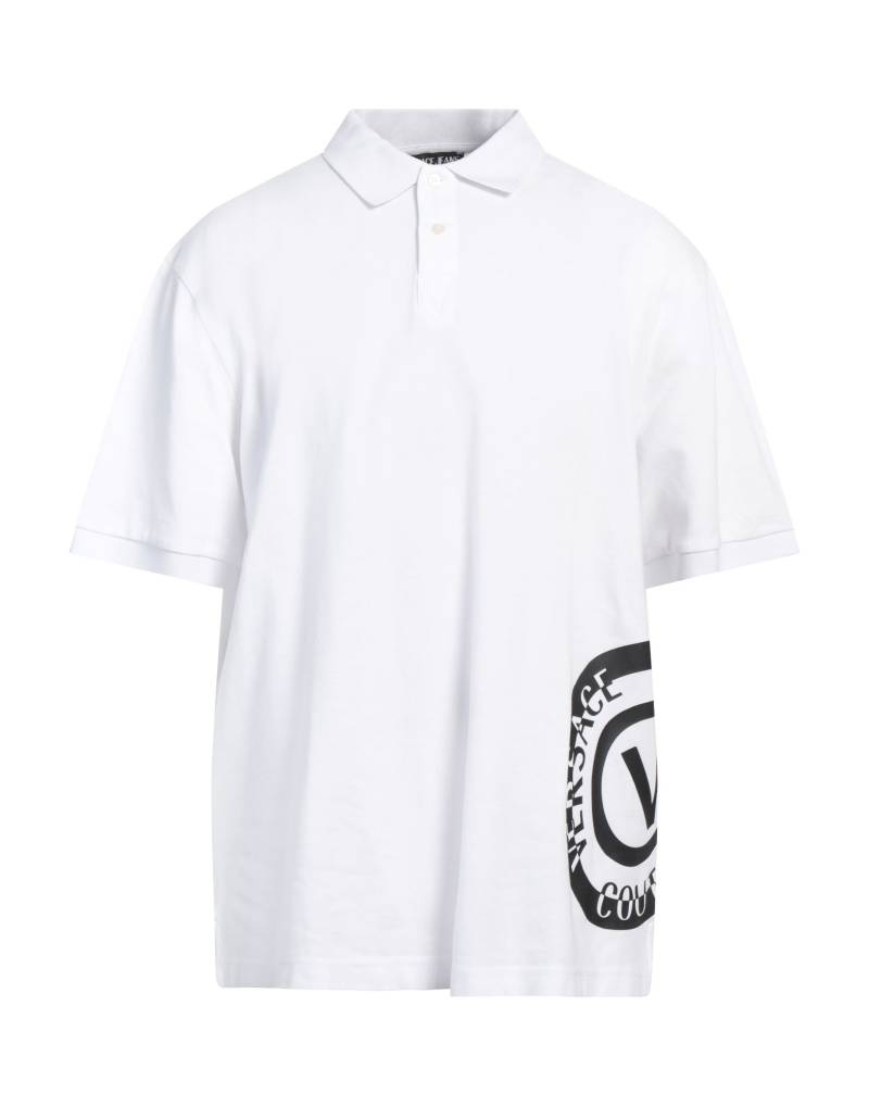 VERSACE JEANS COUTURE Poloshirt Herren Weiß von VERSACE JEANS COUTURE