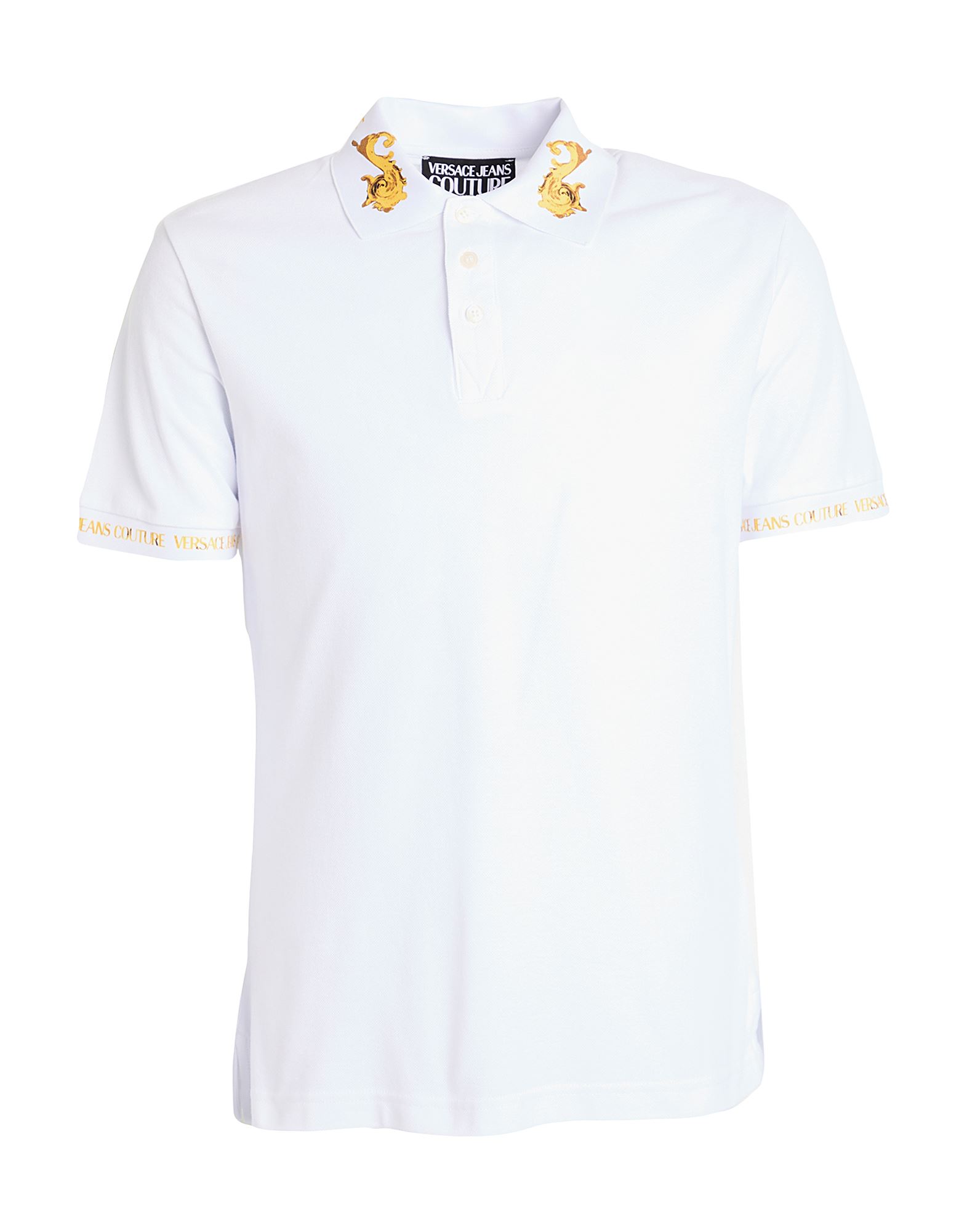 VERSACE JEANS COUTURE Poloshirt Herren Weiß VERSACE JEANS COUTURE Poloshirt Herren Weiß von VERSACE JEANS COUTURE