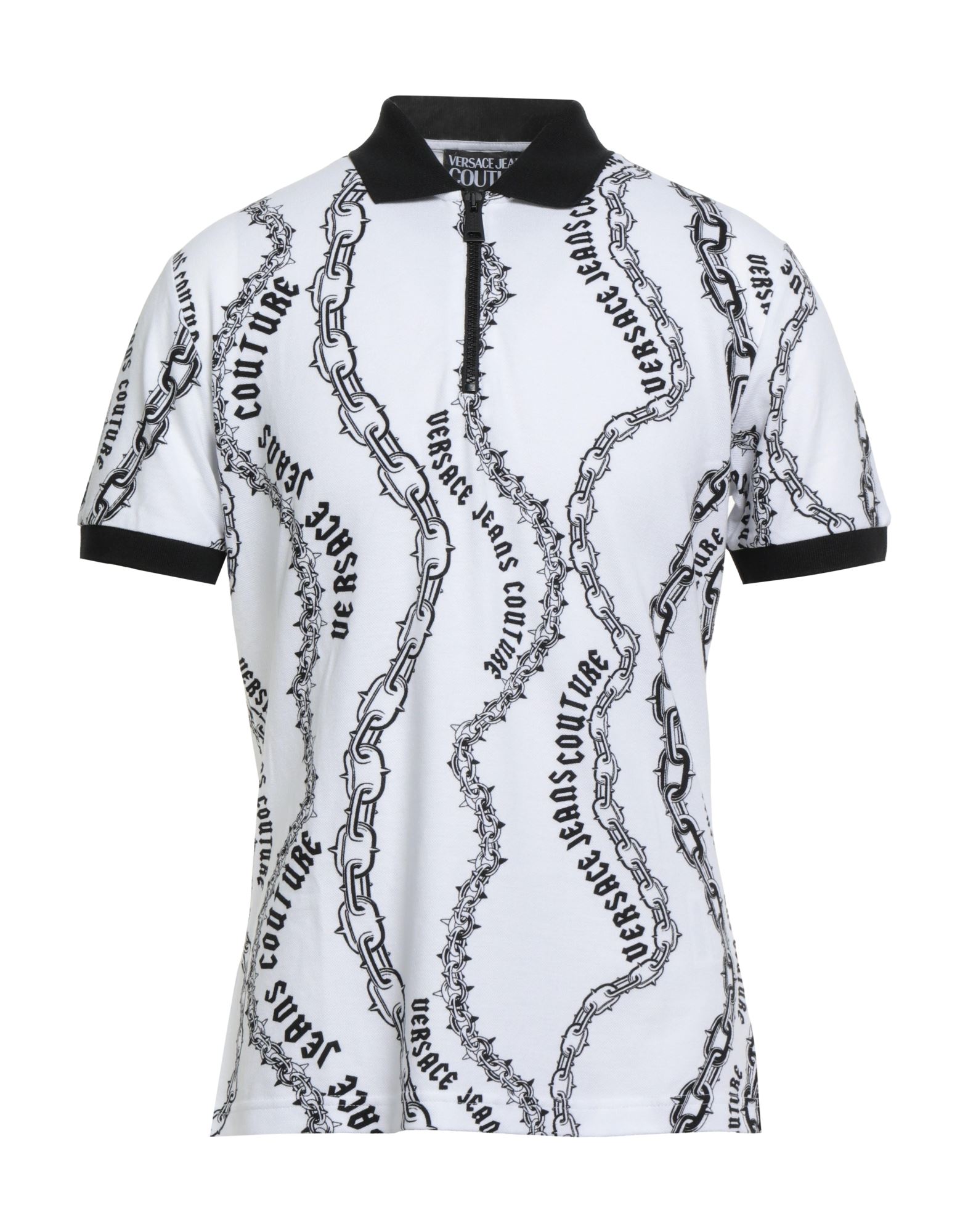 VERSACE JEANS COUTURE Poloshirt Herren Weiß VERSACE JEANS COUTURE Poloshirt Herren Weiß von VERSACE JEANS COUTURE