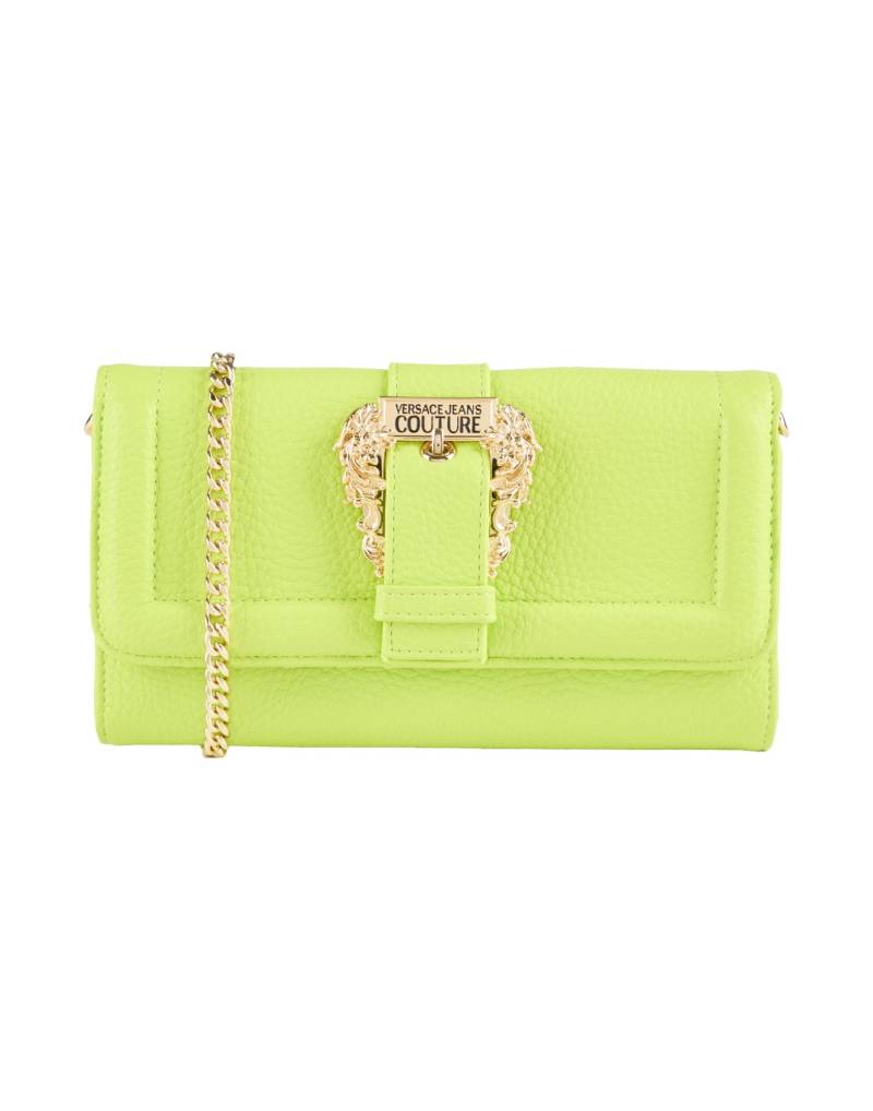 VERSACE JEANS COUTURE Portemonnaie Mit Tragriemen Damen Limettengrün von VERSACE JEANS COUTURE