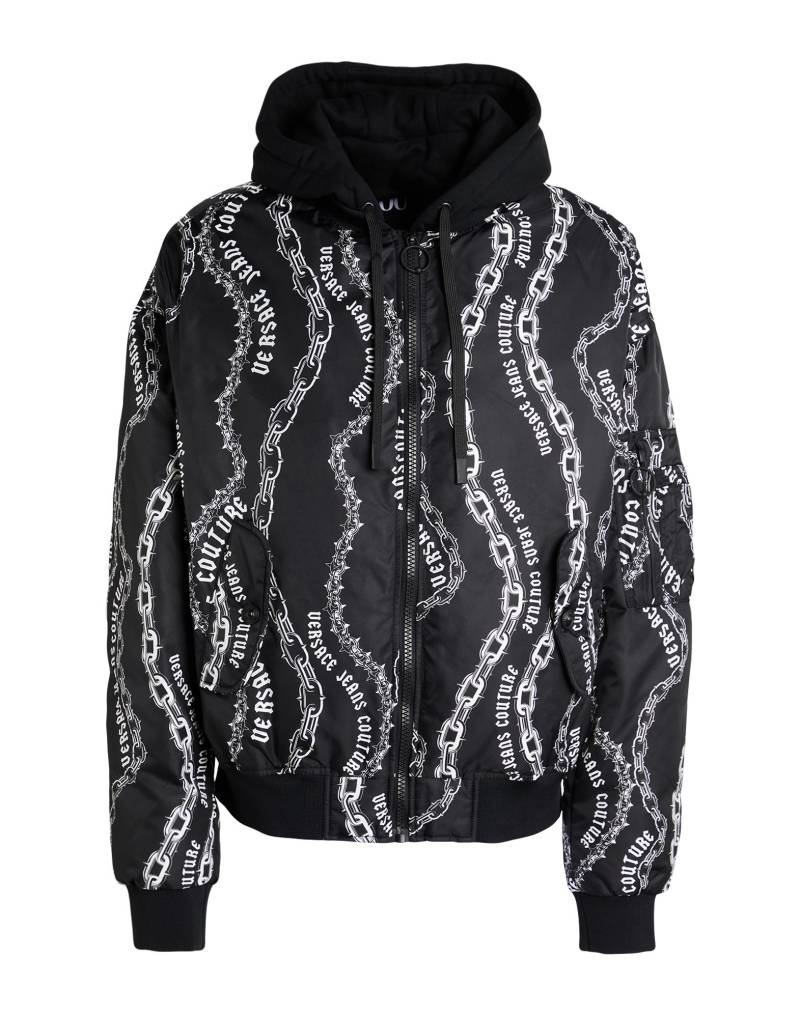 VERSACE JEANS COUTURE Pufferjacke & Daunenjacke Herren Schwarz von VERSACE JEANS COUTURE