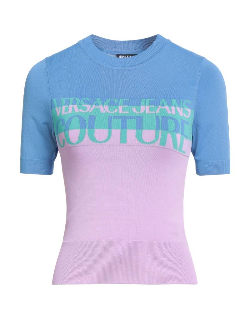 VERSACE JEANS COUTURE Pullover Damen Azurblau von VERSACE JEANS COUTURE
